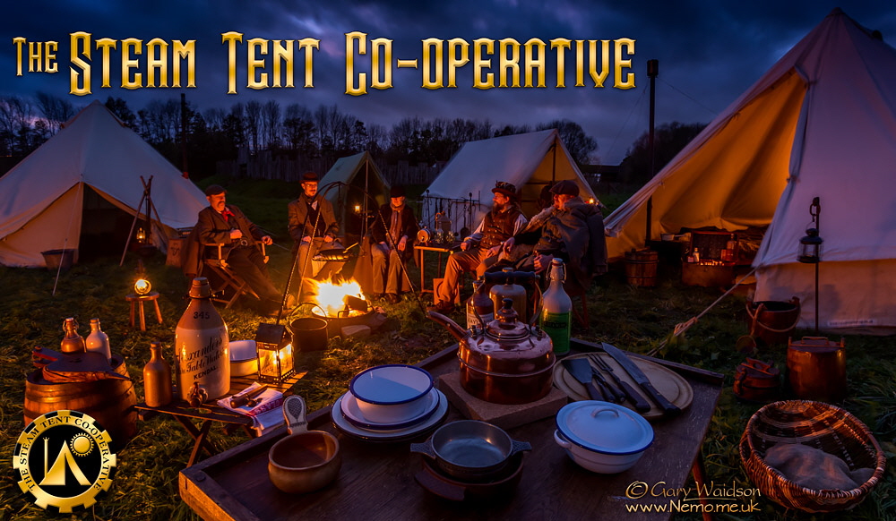 The Steam Tent Co-operative.  Gary Waidson - www.Nemo.me.uk